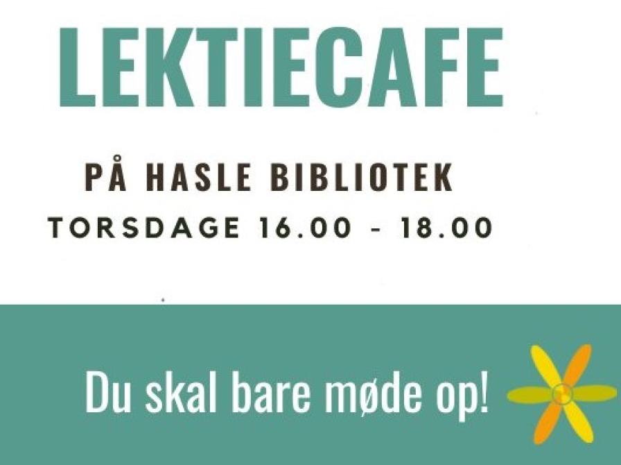 Lektiecafé på Hasle Bibliotek