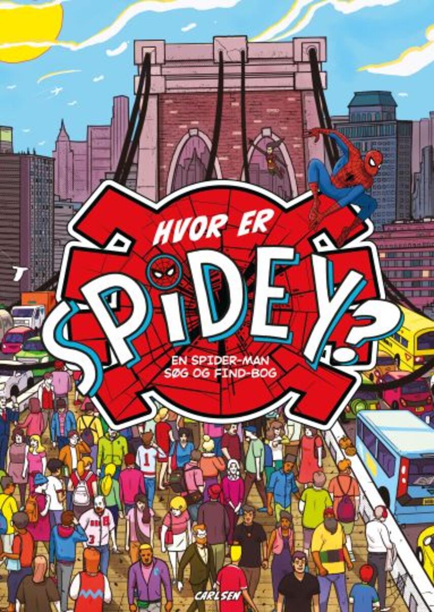 : Hvor er Spidey? : en Spider-Man søg og find-bog